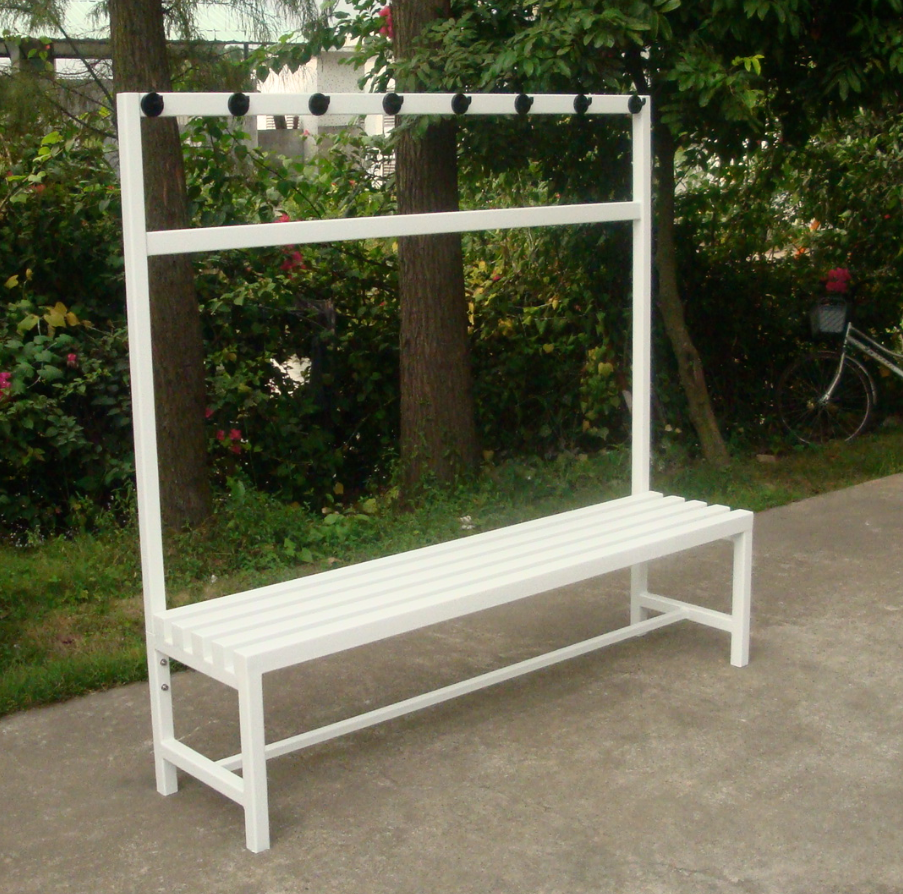 6 футов длинные металлические наружные скамейки без спинки для раздевалки парковки ODM