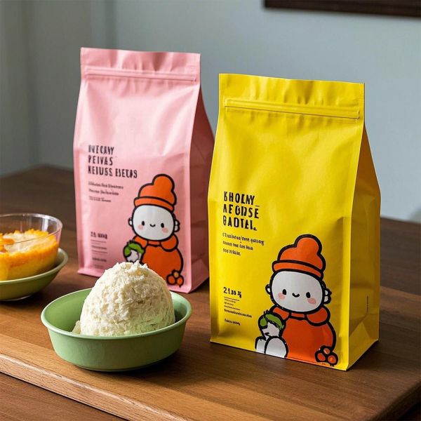 Custom Order Smell Proof Plastic Bag Stand Up Pouch Mushroom Packaging Candy Holographic Mylar Bag Zipper Gravure Printing