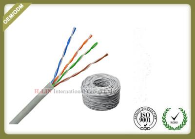 UTP Cat5e  4 pairs 24awg Solid bare copper  Lan Cable 305m Pull Box