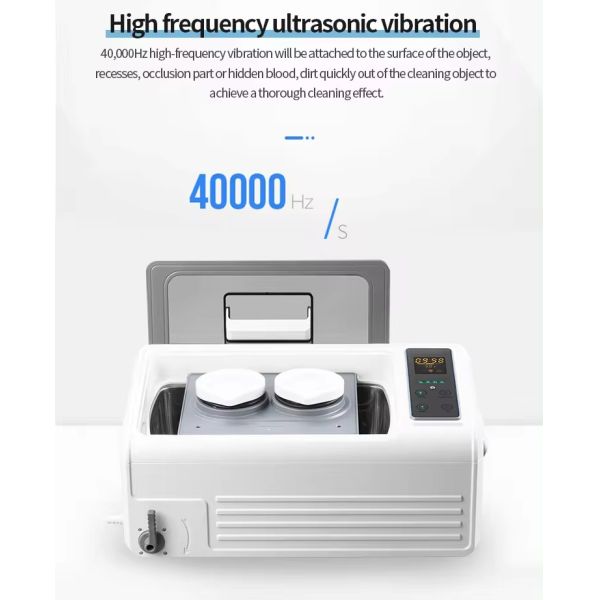 Meilleur vendeur Utilisateur de nettoyage par ultrasons domestique Utilisateur de nettoyage par vapeur SUS304 6L