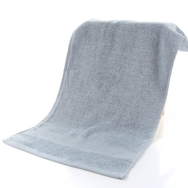 34*74CM Custom Cotton Face Towel for Hotel Home Spa Jacquard Absorbent Bath Towel Set