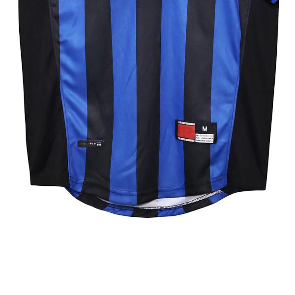 Classic 1998-1999 Season Inter Milan Home Jersey Retro Replica Quick Drying
