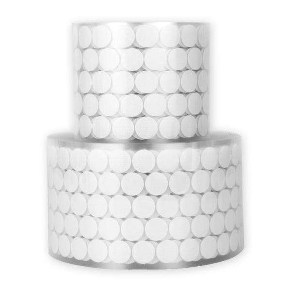 Custom Self Adhesive 12mm Dia Hook And Loop Dots For Decoration