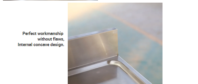 OEM Stainless Steel Wash Sink For Kitchen Upstanding Waterproof