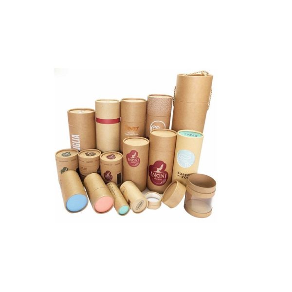 Recicle el material laminado el tubo de papel de empaquetado impreso de la cartulina de la caja de papel de las botellas de CBD