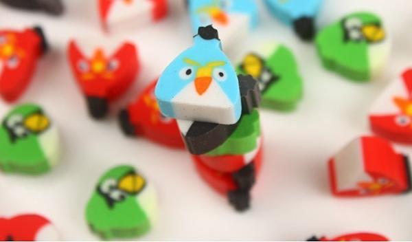 Lovely Bird eraser cute cartoon eraser,nice gift for children