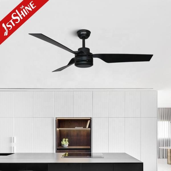 1stshine Ventilador de teto sem temporizador de luz Design simples 3 Vane rotativo ABS Blade Motor AC
