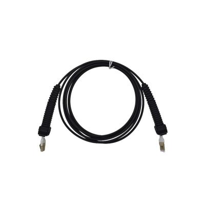Industrial NSN DLC Outdoor Multimode OM1 Fiber Patch Cable 5.0mm LSZH Jacket 3m