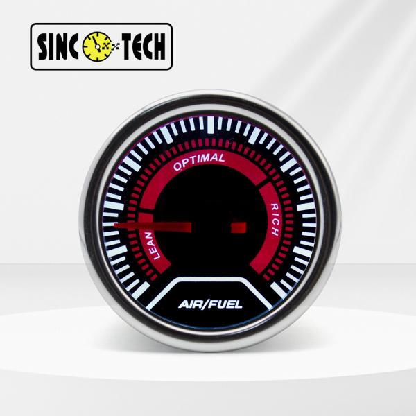 Sinco Tech 6148T 52mm Air Fuel Ratio Gauge A.F.R Auto Mobile Meter Led Display