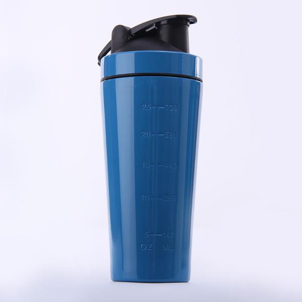 Stainless Steel Gym Sipper Bottle Protein Water Bottle Powder Shaker 1000ml
