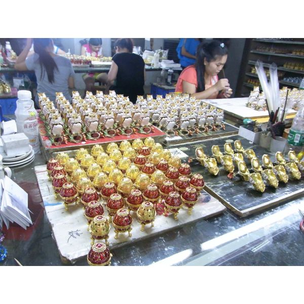 Eagle birds design jeweled enamel trinket box eagle bird enamel trinket boxes