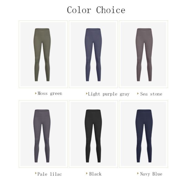 High Waist Stretch Capri Compression Workout Pants Nude 6 Colors XS-XXL