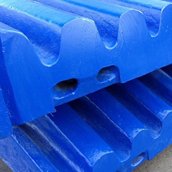  JM CJ Series manganese jaw liners jaw crusher plates jaw crusher spares Mn13Cr2 Mn18Cr2