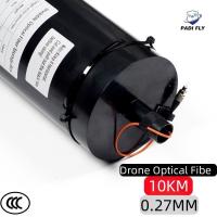 Large portée de 10 km Léger 0.27mm Drone à fibre optique Kit Fpv Fibre optique anti-interférence