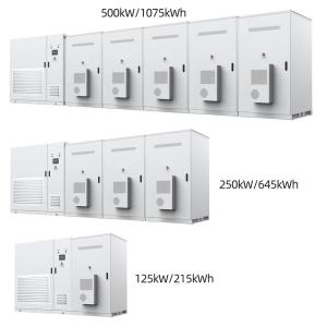 Lithium Ion Battery Charging Cabinet 125kW 250kW 500kW Lithium-Ion Phosphate