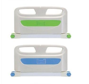 Footboard ajustável verde da cabeceira da cama de Bule, hospital material da placa da cama dos PP