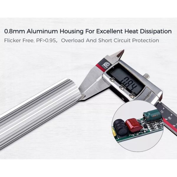 Прозрачное T8 привело люминесцентную лампу сопротивления 4ft старения под действием тепла света трубки