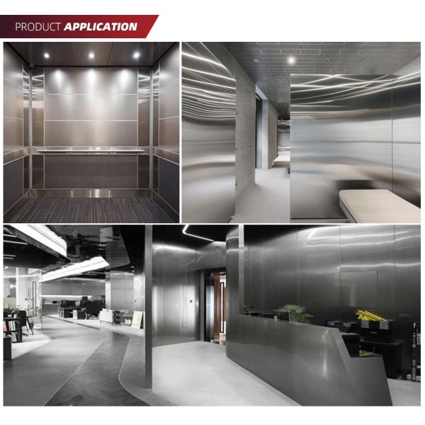 SUS 201 304 HL/Hairline Surface Finished Sheet из нержавеющей стали Цена за тонну в Китае