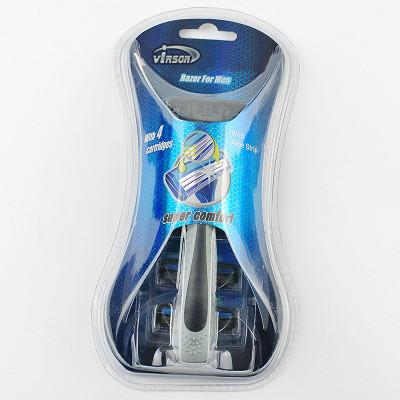 Six Blades Razors Face and Body Hair Removal Razor Pack for Women