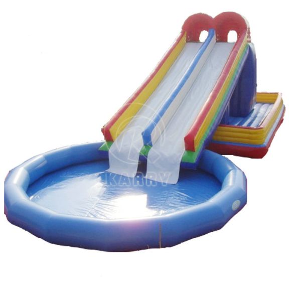 14 Years up PVC Inflatable Above Ground Easy Set Swimming Pool with Bounce Slide House