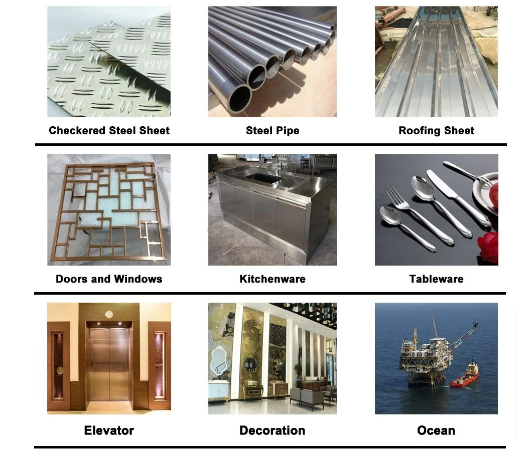 AISI a laminé à froid le plat 2B de feuille d'acier inoxydable finit 1219x2438mm 3mm
