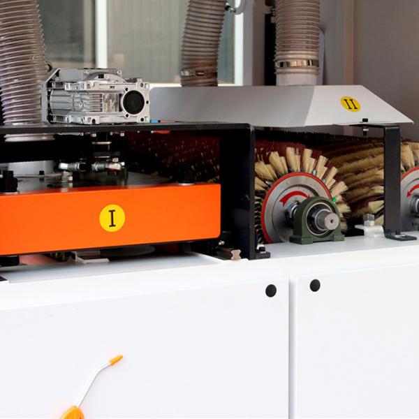 Automatic Wood Polishing Machine  Cabinet Door Brush Drum Sander Polisher