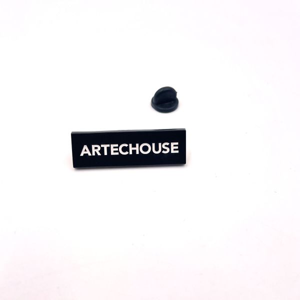 Art Tech House Soft Enamel Lapel Pin – A Stylish Statement for Creative Minds