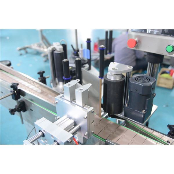Automatic Vertical Vials / Bottles Sticker Labeling Machine ISO9001 CE Approval
