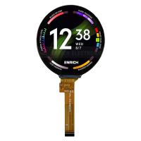 1Module LCD TFT circulaire de 0,6 pouce MIPI 400x400 Résolution IC ST7797