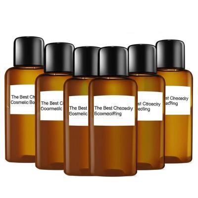 Amber Cosmetic Bottles The Best Choice for Cosmetic Packaging 30ml Capacity Leak-Proof
