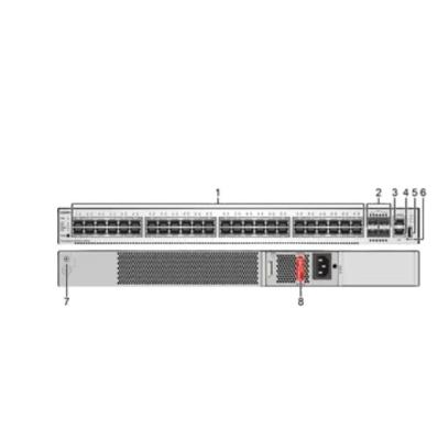 Servidores de SFP Huawei de 4 gigabits e porta ethernet 10/100/1000Base-T do armazenamento S5735S-L24P4S-A1 24