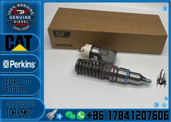 Para el motor Caterpillar C10 C122123462 10R0967 buen precio inyector de combustible diesel de tren común 212-3462 10R-0967
