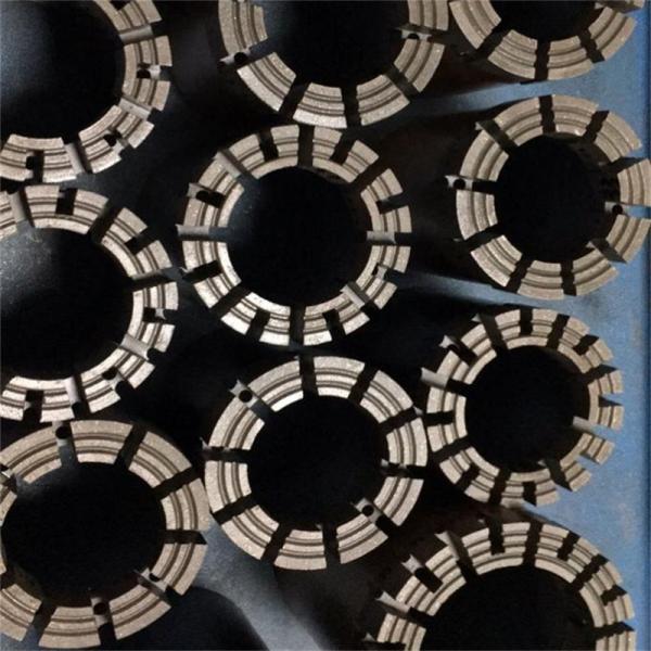 NQ Pièces de noyau en diamant imprégnées pour le forage de formations denses et dures