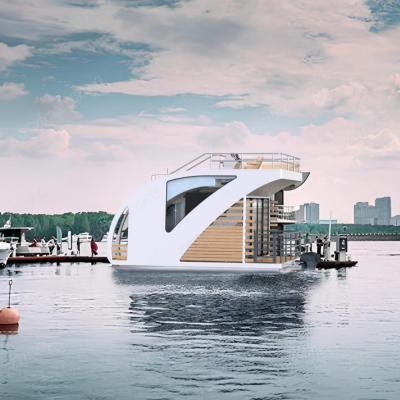 6 personnes 6,2m longueur bateau-maison Pontoon pour les amateurs de yachts