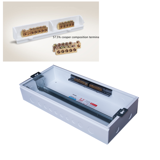 IP 40 PS ABS Material Outdoor Electrical 24 Way MCB Distribution Box