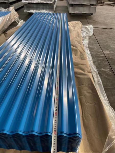 Corrugated Galvanized Roofing Sheets Plate with Color Coated Steel Sheet Flange Plate