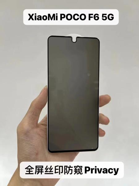 Protector de tela de privacidade livre de bolhas de borda curva 3D para qualquer modelo de telefone