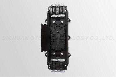 Horizontal Joint Closure Fiber Optic 12 Core 2 Inlet 2 Outlet For FTTX Network