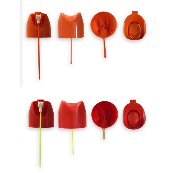 Le couvercle en plastique de boîte de jet de chapeau d'aérosol de la résistance à l'usure 65mm pour Tin Cans Non Refillable