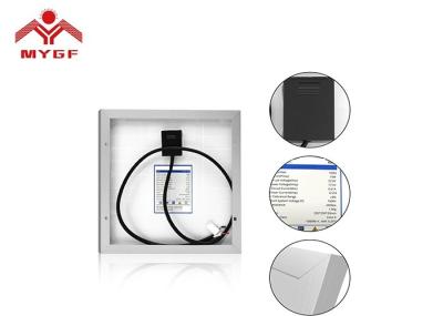 Silver Frame 10W Monocrystalline Solar Panel 3% Power Tolerance Camping