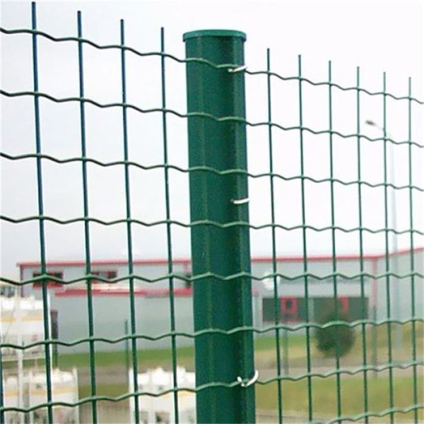 Holland Fence Wire Mesh Roll | Green PVC Euro Fence for Garden, Farm, and Roadside Protection