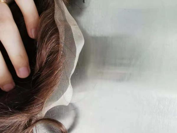 Wholesale high quality Indian hair male toupee hair system for human hair prosthesis