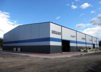 Construcción de estructura de acero prefabricada moderna y personalizada Nuevo almacén de auto-almacenaje