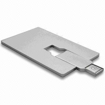 Memoria USB delgada práctica barata AT-045B de la tarjeta de crédito