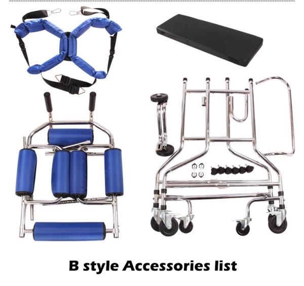 High Position Mobility Walking Aids For Disabled Carbon Steel , Portable Disabled Walking Frames