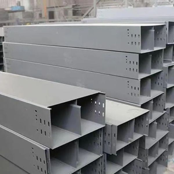 Electrostatic Spray Coating Finished Fireproofing Cable Channel for Wall-mounted Installation