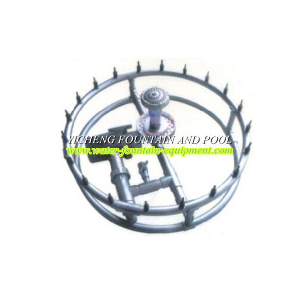 Programme Control And Musical Small Water Fountain Equipment  With Controller For Gardens