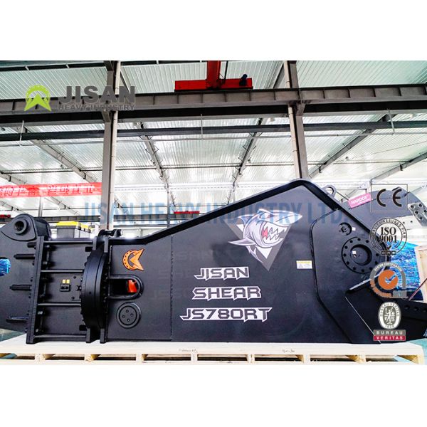 ножницы металла экскаватора высоты 200mm стальные с производительностью режущего инструмента 6 до 8mm