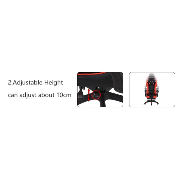 Adjustable PVC Gaming Chairs Modern Mesa Gamer for Special Design Home Computer Chair