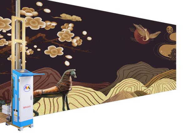 impressora a jato de tinta automática da parede 2880dpi, 3d impressora For Wall Painting